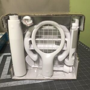 Nintendo Sports Pack For Wii Sports 6 in 1 Accessory Kit White